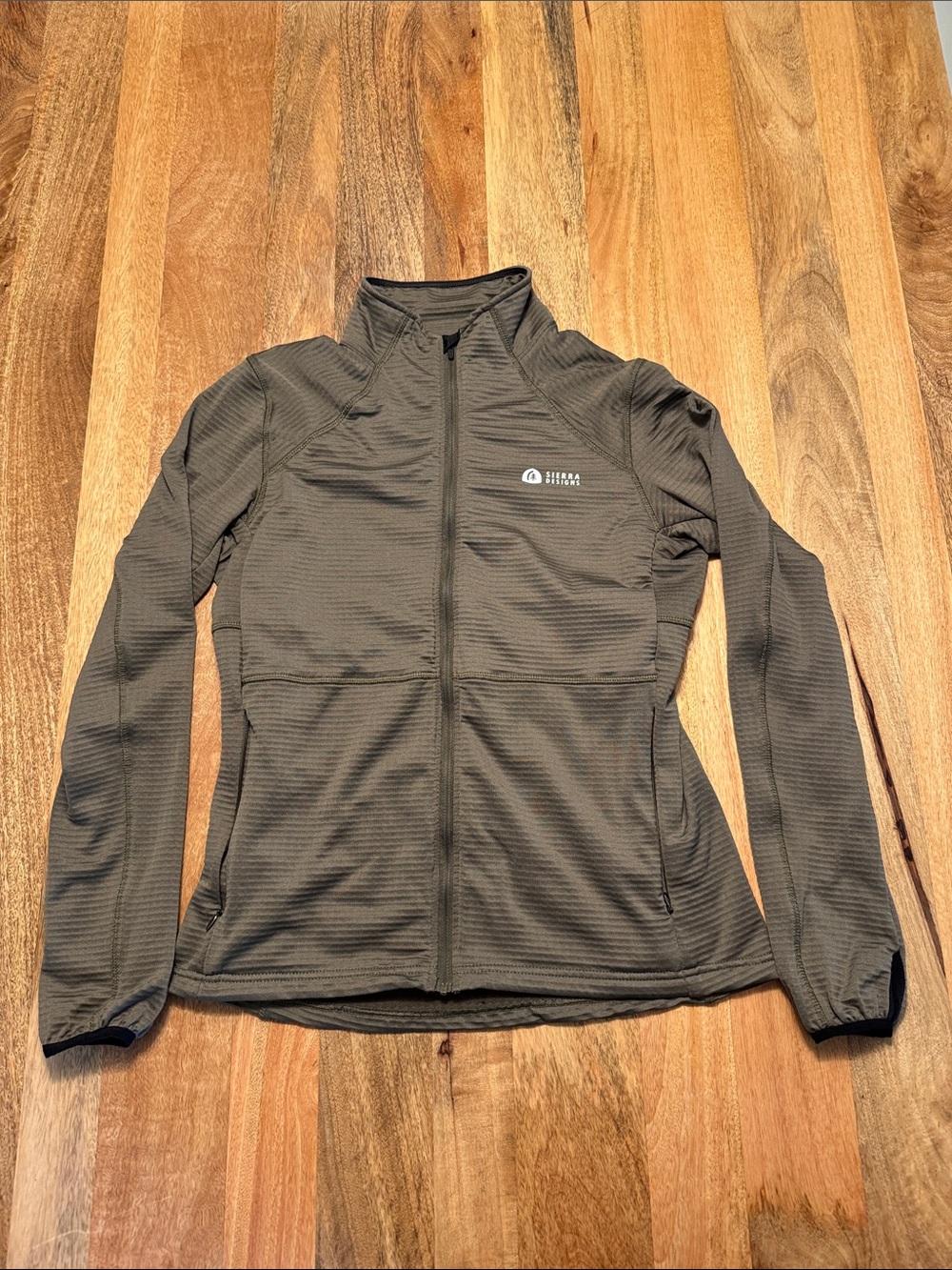 Sierra Design Women's Olive Utility Zip Jacket